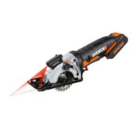 Дисковая пила аккумуляторная 20В, 2 Ач х1, кейс WORX SAW WX523