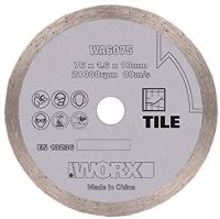 Алмазный пильный диск 76х1,6х10 мм WORX WA6075