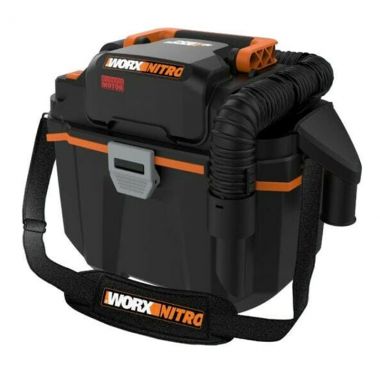 Пылесос хозяйственный для сухой и влажной уборки аккумуляторный 20V NITRO WORX WX031.9 ― WORX